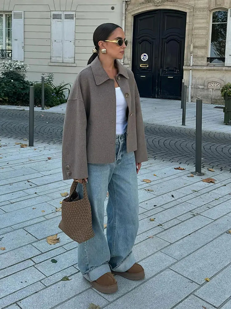 Valetti Giaro | Elara Wool Blend Coat