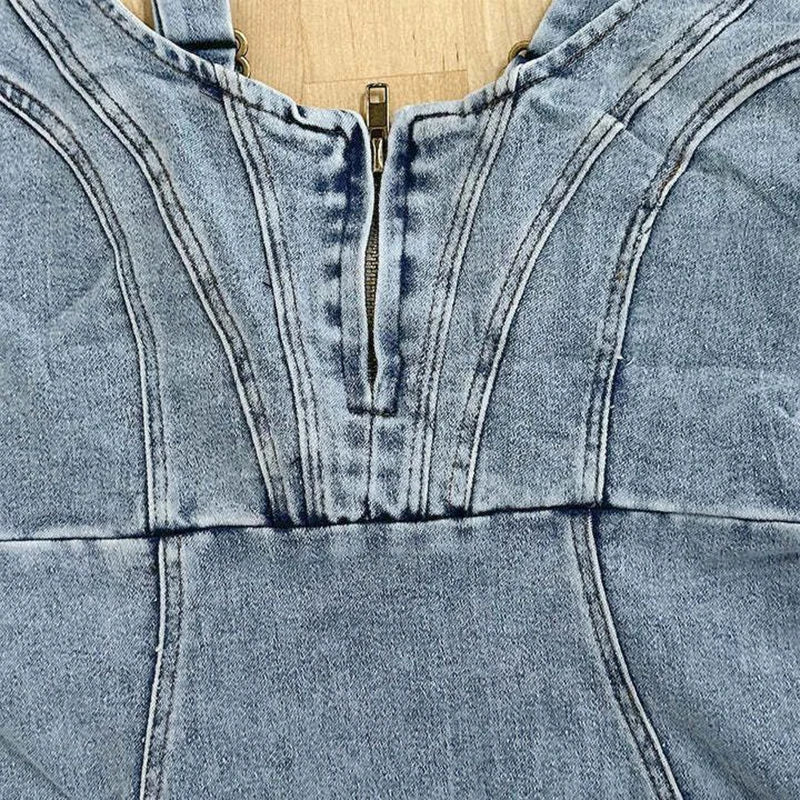 Valetti Giaro | Elena Bodycon Denim Dress