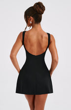 Valetti Giaro | Alira Bubble Hem Mini Dress