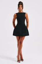 Valetti Giaro | Alira Bubble Hem Mini Dress