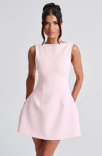 Valetti Giaro | Alira Bubble Hem Mini Dress