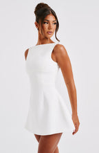 Valetti Giaro | Alira Bubble Hem Mini Dress
