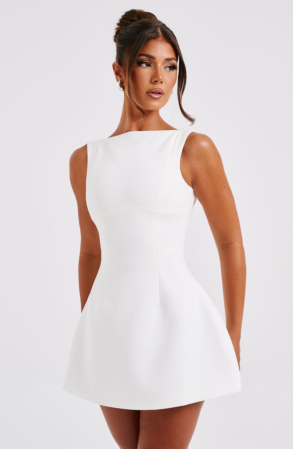 Valetti Giaro | Alira Bubble Hem Mini Dress