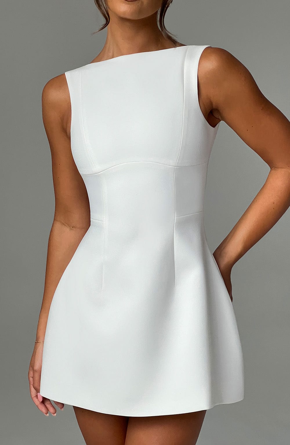 Valetti Giaro | Alira Bubble Hem Mini Dress