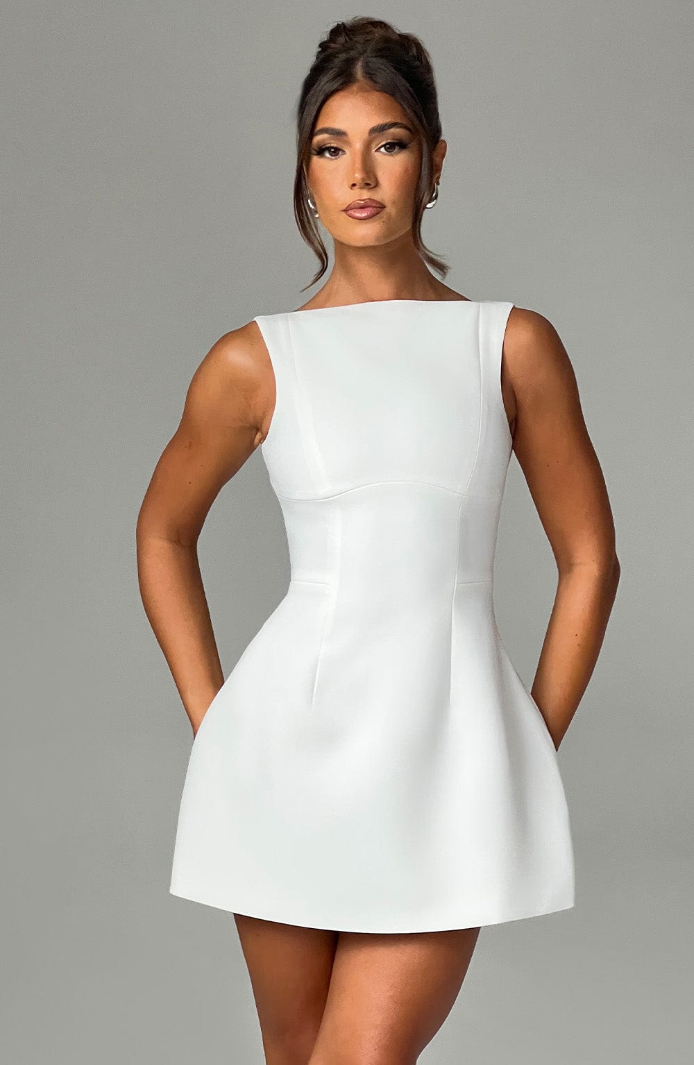 Valetti Giaro | Alira Bubble Hem Mini Dress