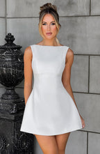 Valetti Giaro | Alira Bubble Hem Mini Dress
