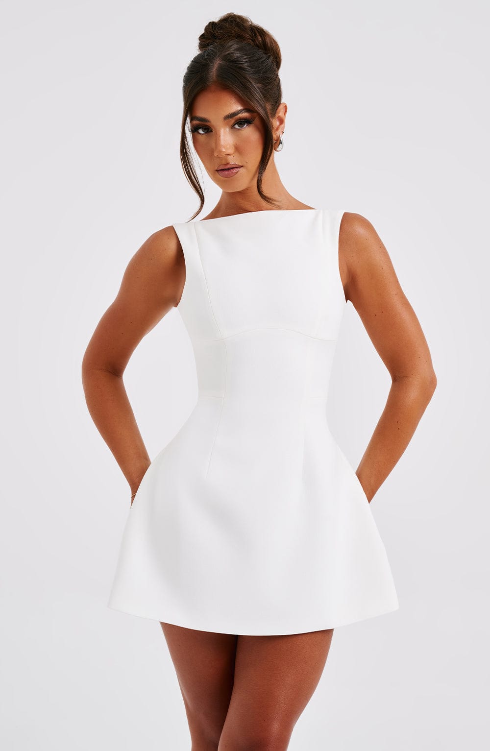 Valetti Giaro | Alira Bubble Hem Mini Dress