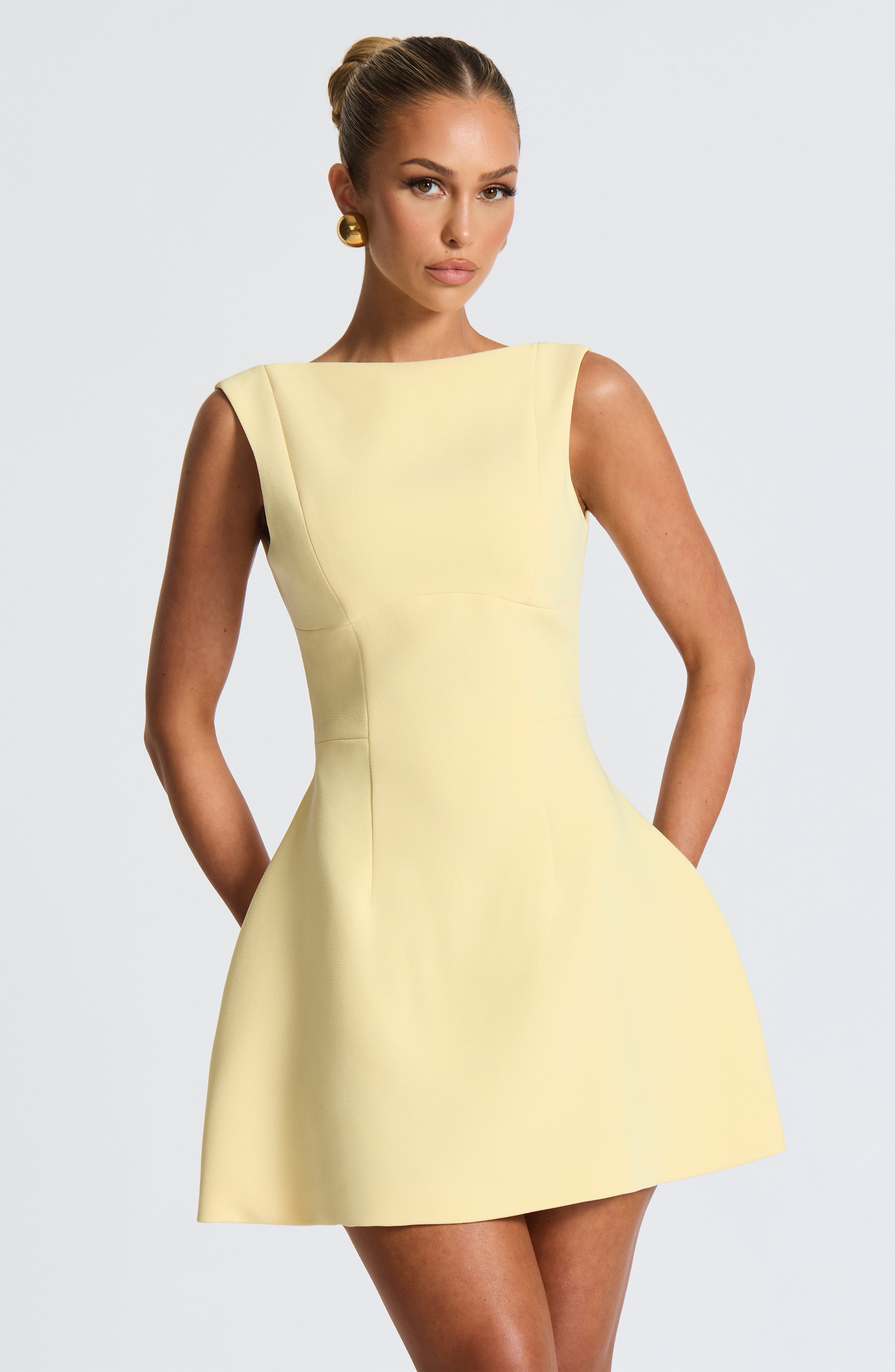 Valetti Giaro | Alira Bubble Hem Mini Dress