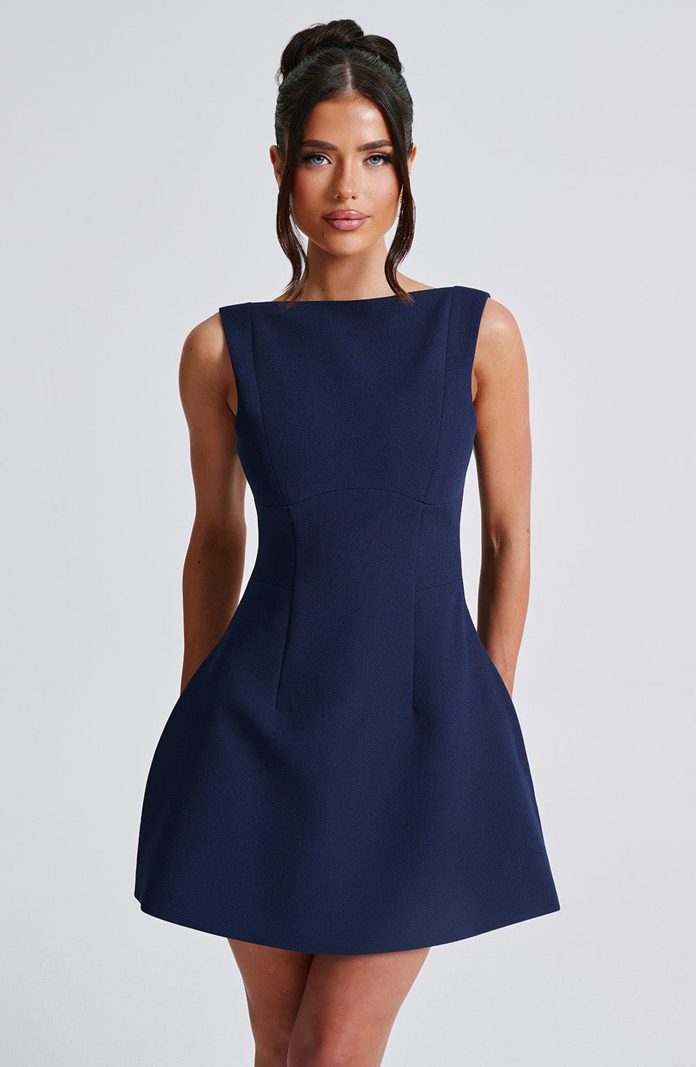 Valetti Giaro | Alira Bubble Hem Mini Dress