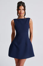 Valetti Giaro | Alira Bubble Hem Mini Dress