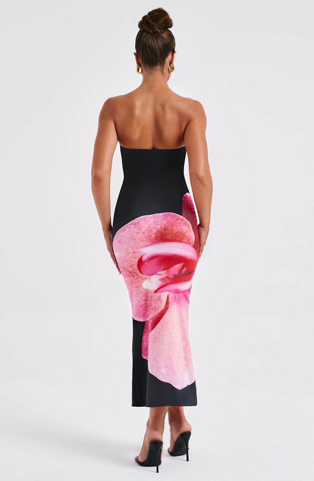 Valetti Giaro | Fiora Floral Jersey Midi Dress