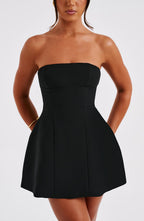 Valetti Giaro | Gaëlle Strapless Bubble Mini Dress