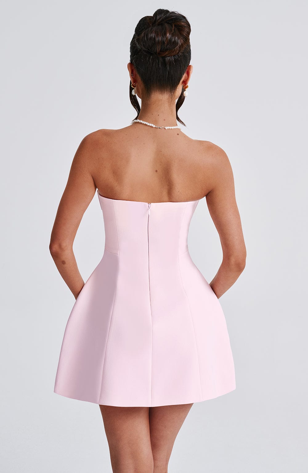 Valetti Giaro | Gaëlle Strapless Bubble Mini Dress