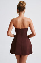 Valetti Giaro | Gaëlle Strapless Bubble Mini Dress