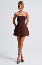 Valetti Giaro | Gaëlle Strapless Bubble Mini Dress