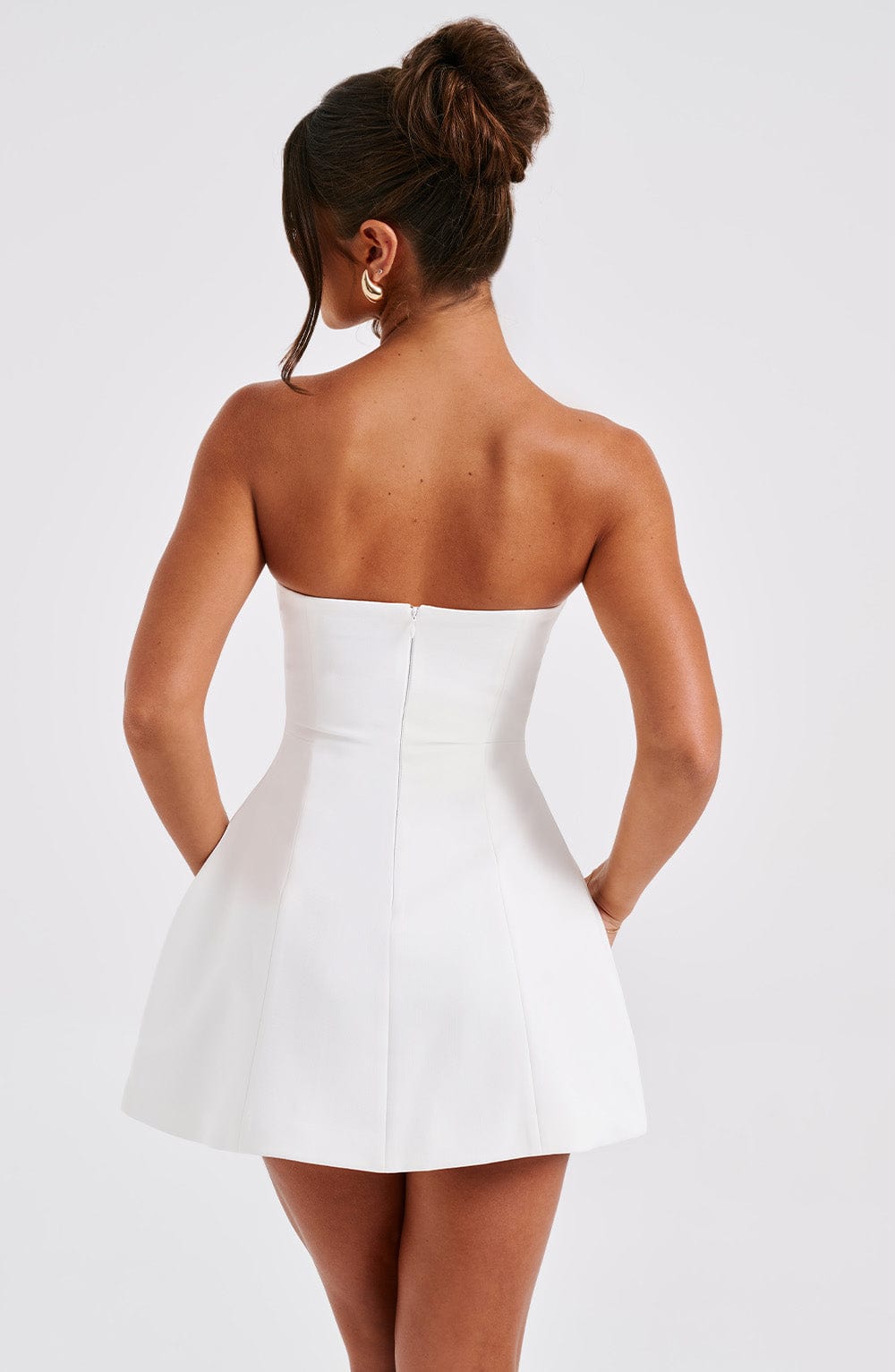 Valetti Giaro | Gaëlle Strapless Bubble Mini Dress