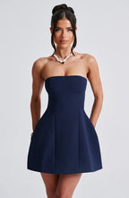 Valetti Giaro | Gaëlle Strapless Bubble Mini Dress