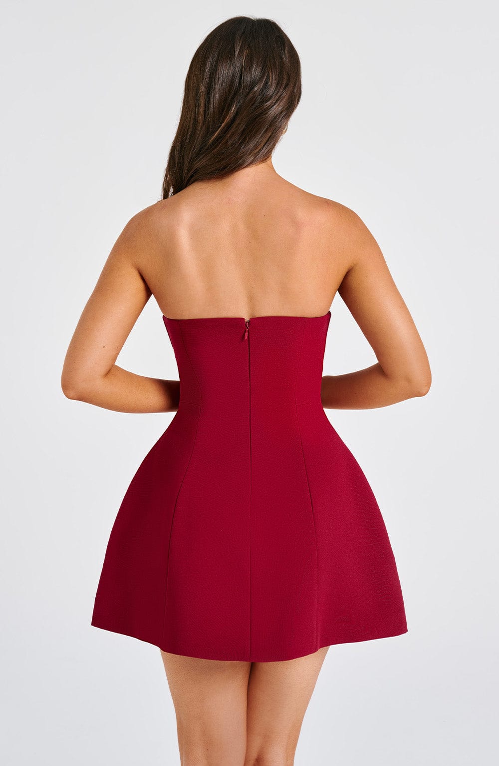 Valetti Giaro | Gaëlle Strapless Bubble Mini Dress