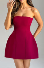 Valetti Giaro | Gaëlle Strapless Bubble Mini Dress