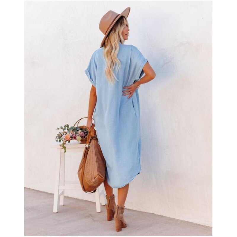 Van Laren | Lina Denim Jurk