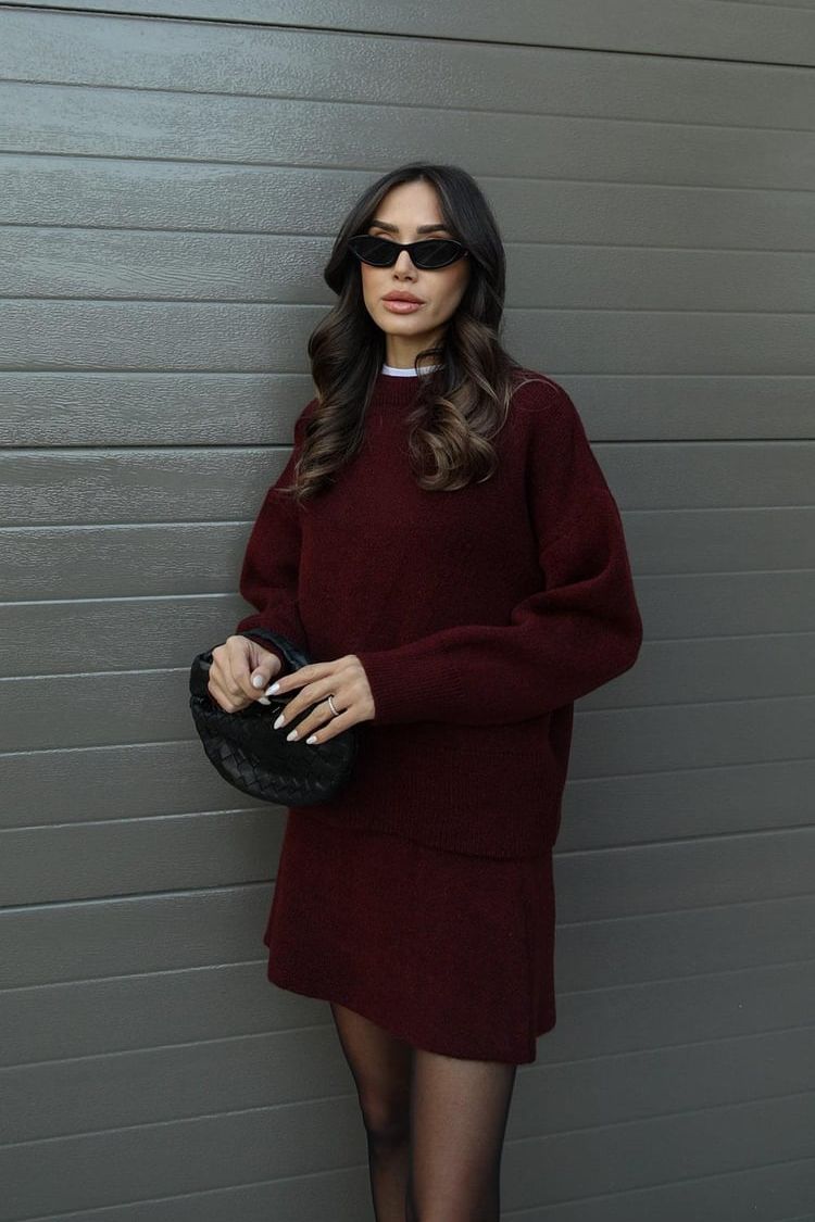 Valetti Giaro | Aurelia Cozy Knit Set
