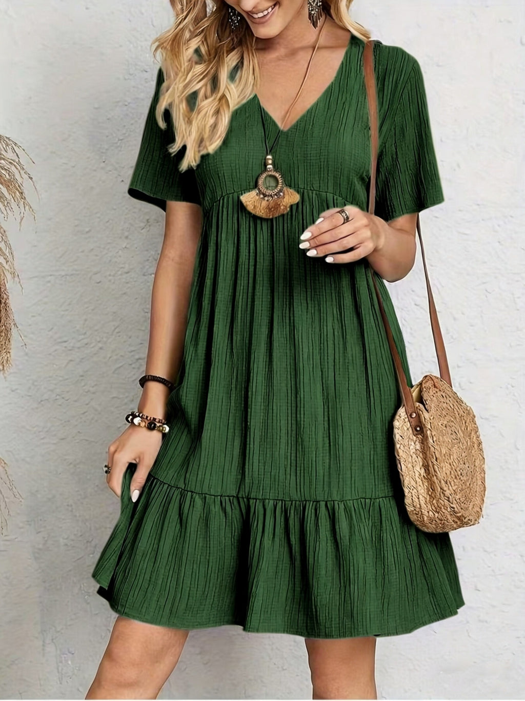 Elara Elegant Woven Summer Top