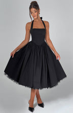 Valetti Giaro | Juliette Halter Tulle Midi Dress