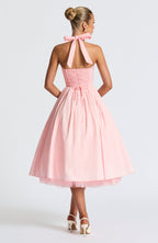 Valetti Giaro | Juliette Halter Tulle Midi Dress