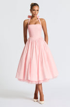 Valetti Giaro | Juliette Halter Tulle Midi Dress