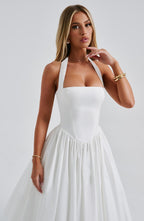 Valetti Giaro | Juliette Halter Tulle Midi Dress