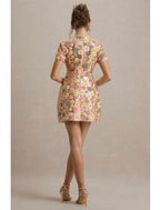 Valetti Giaro | Fleurinde Floral Flared Mini Dress