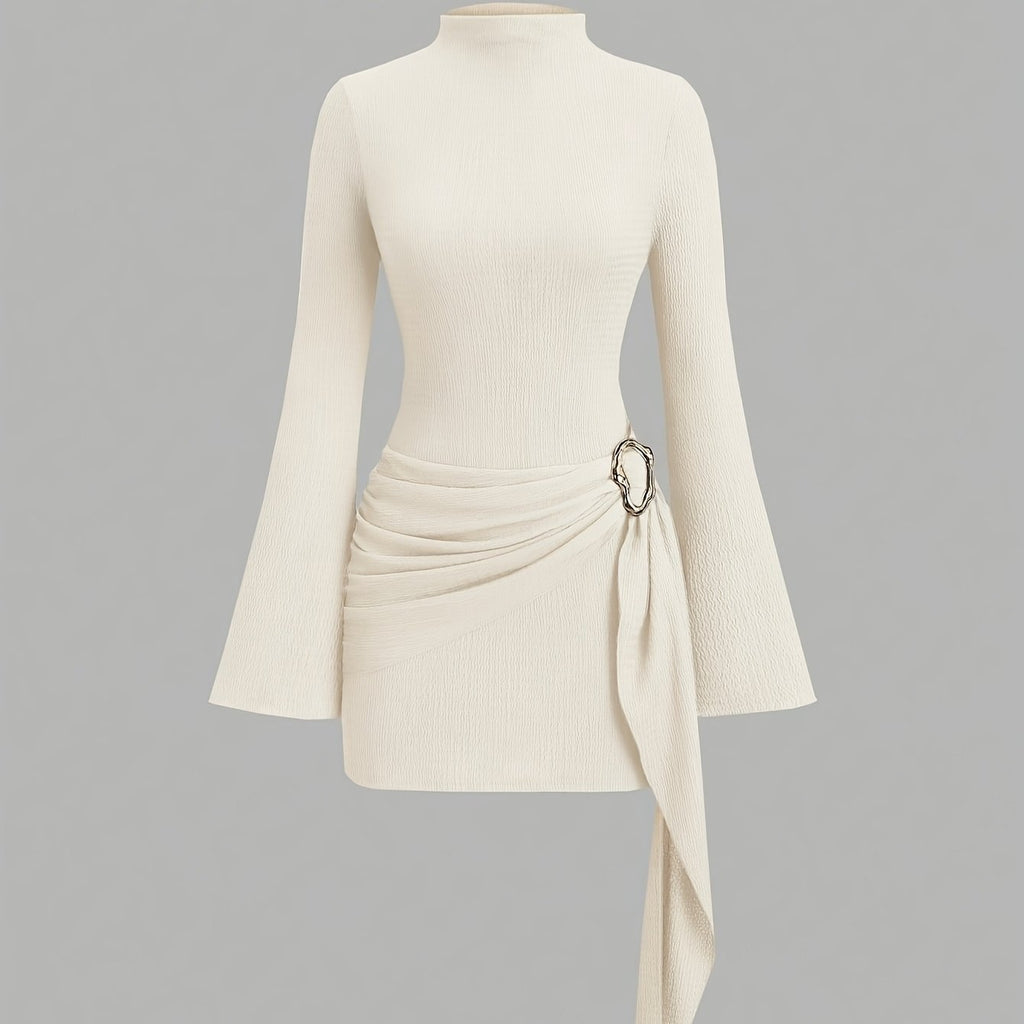 Valeria Asymmetrical Knit Dress