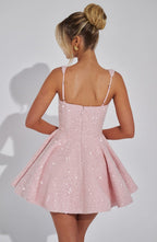 Valetti Giaro | Dorothy Sequin Tweed Mini Dress