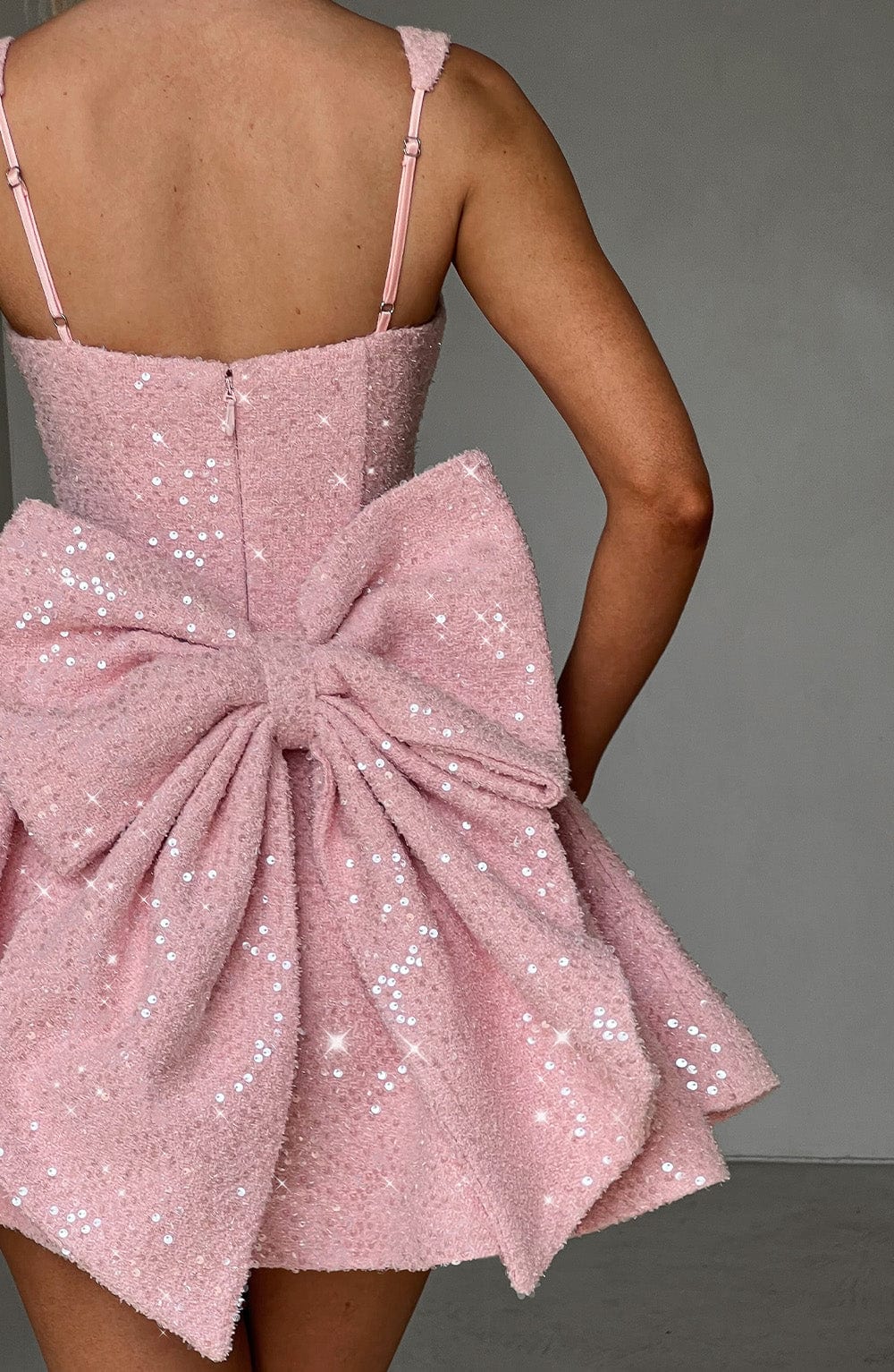Valetti Giaro | Dorothy Sequin Tweed Mini Dress