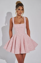 Valetti Giaro | Dorothy Sequin Tweed Mini Dress