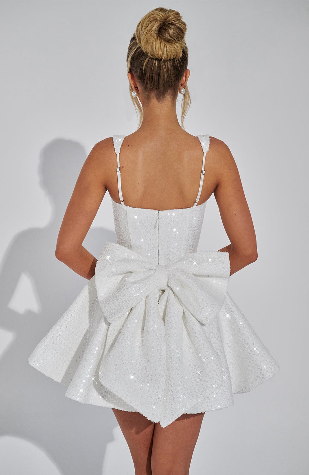 Valetti Giaro | Dorothy Sequin Tweed Mini Dress