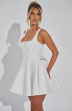 Valetti Giaro | Dorothy Sequin Tweed Mini Dress