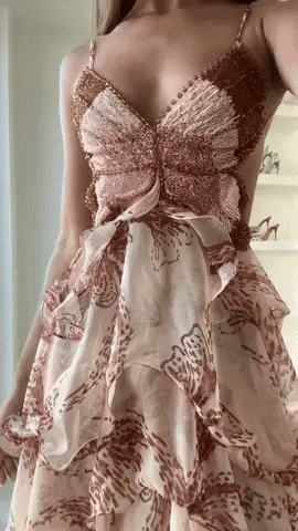 Van Laren | Floria Cascade-jurk