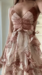 Van Laren | Floria Cascade-jurk