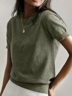 Aurelia Lightweight Crewneck Pullover