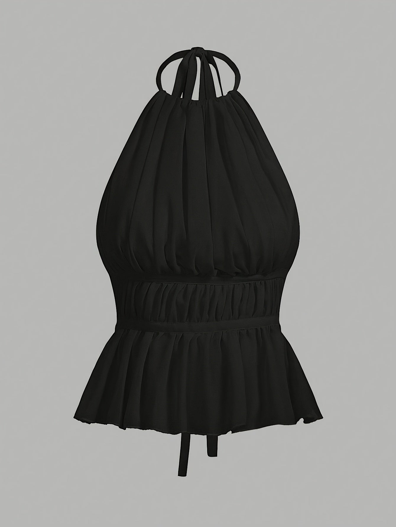 Aurora Halterneck Backless Top