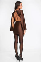 Valetti Giaro | Romy Embellished Mesh Mini Dress