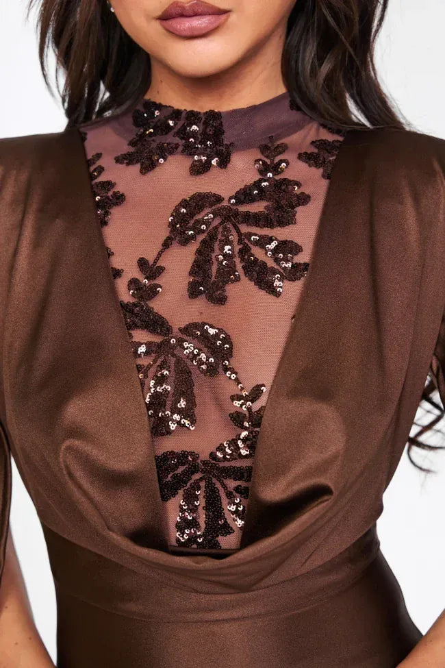 Valetti Giaro | Romy Embellished Mesh Mini Dress