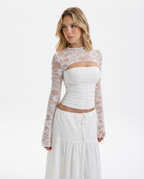 Valetti Giaro | Mireya Lace Top