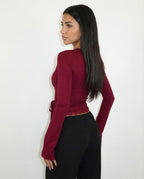 Valetti Giaro | Romina Lace Wrap Top