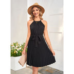 Valetti Giaro | Avelyn Black Summer Dress