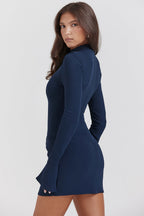 Valetti Giaro | Celeste Cuff Sleeve Midi Dress
