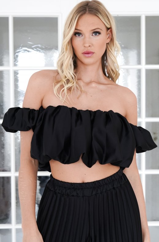 Valetti Giaro | Selene Satin Pleated Set