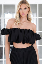 Valetti Giaro | Selene Satin Pleated Set