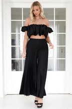 Valetti Giaro | Selene Satin Pleated Set